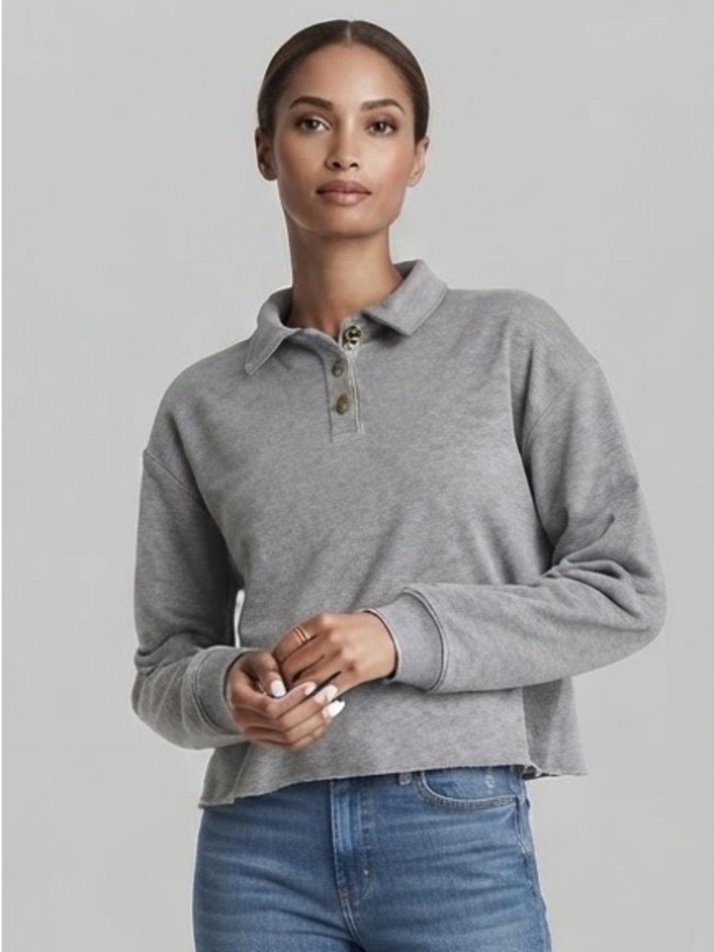 Wild Fable Cropped Sweatshirt New With Tags Size Medium